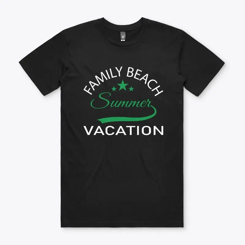 FAMILY BEACH SUMMER VACATION T-SHIRT