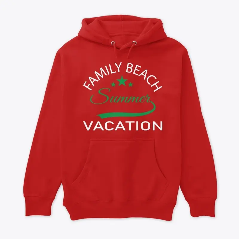 FAMILY BEACH SUMMER VACATION T-SHIRT