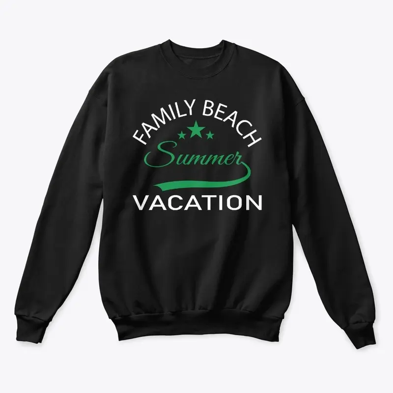 FAMILY BEACH SUMMER VACATION T-SHIRT