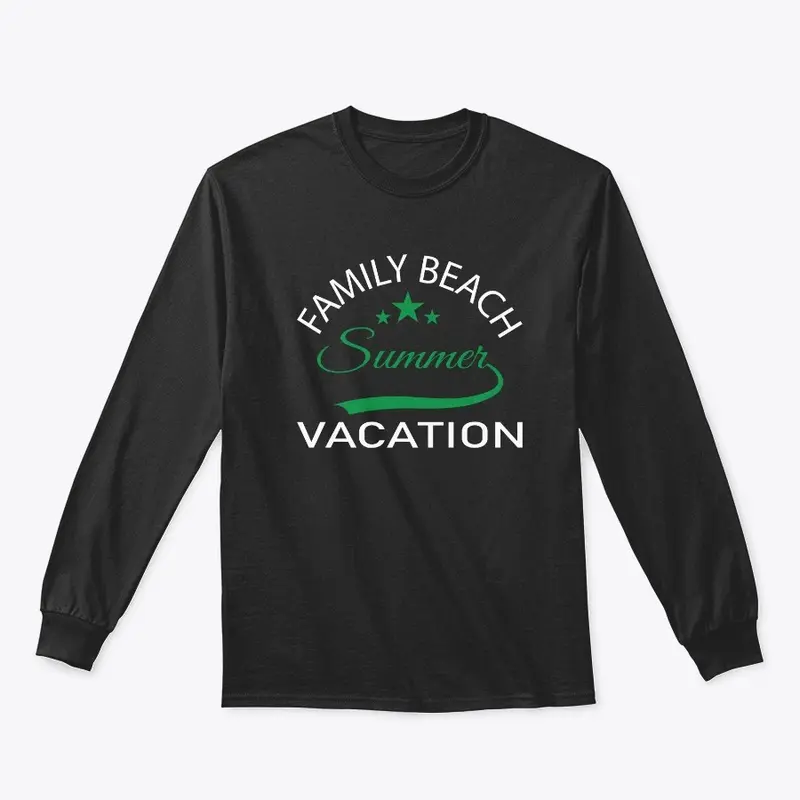 FAMILY BEACH SUMMER VACATION T-SHIRT