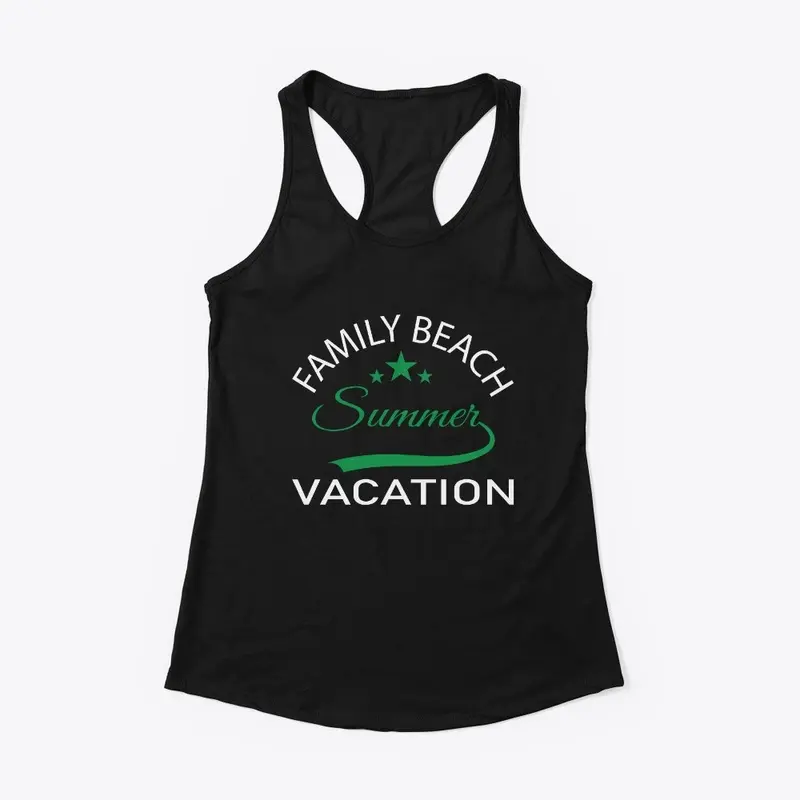 FAMILY BEACH SUMMER VACATION T-SHIRT